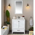 thumbnail image 2 of Nera Collection 30'' White Bathroom Vanity with Quartz Countertop and Sink, 2 of 10