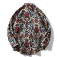 thumbnail image 4 of Chaqueta con estampado geométrico étnico para exteriores de primavera y otoño para exteriores de moda para hombres Pompotops oipoqjl13016, 4 of 6