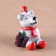 thumbnail image 4 of Micro Paisaje Resina Bonsai Hada Jardín Decoración Navidad - Erizo, 3.2x3.6cm Oso de nueces de pino Sunnimix Decoración en miniatura, 4 of 8