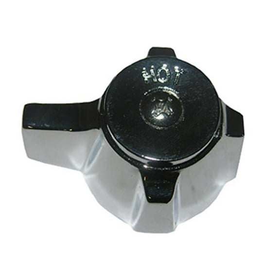 HL-90 Sterling Chrome Accent Hot Lever Faucet Handle