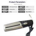 thumbnail image 4 of Usb Portable Paper Shredder Multifunctional Mini Electric Paper Shredder Document Strip Cutter Office Stationery,1x Handheld Paper Shredder 1x USB Cable,Silver Black, 4 of 6