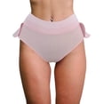 thumbnail image 1 of Gibobby Pantalon cortos yoga mujer Mujeres Causal Color sólido Fitness Pantalones cortos ajustados Cintura alta Slim Fit FFlounced Levantamiento de ca(Rosa,M), 1 of 5