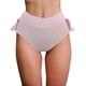 thumbnail image 1 of Gibobby Falda Shorts Mujer Mujeres Causal Color sólido Fitness Pantalones cortos ajustados Cintura alta Slim Fit FFlounced Levantamiento de cadera y cierre de abdomen Pantalon(Rosa, XL), 1 of 5