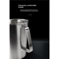 thumbnail image 3 of Stainless Measuring Cup (2000ML), 8 Cup Stainless Measuring Cup, Stainless Pitcher with Marking with Handle, 64 Ounces (2.0 Liter), 3 of 5