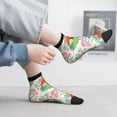 thumbnail image 2 of Pofeuu Mushroom and Frogs Print 30cm Socks, Adult Running Hiking Socks for Youth and Adult, 2 of 7