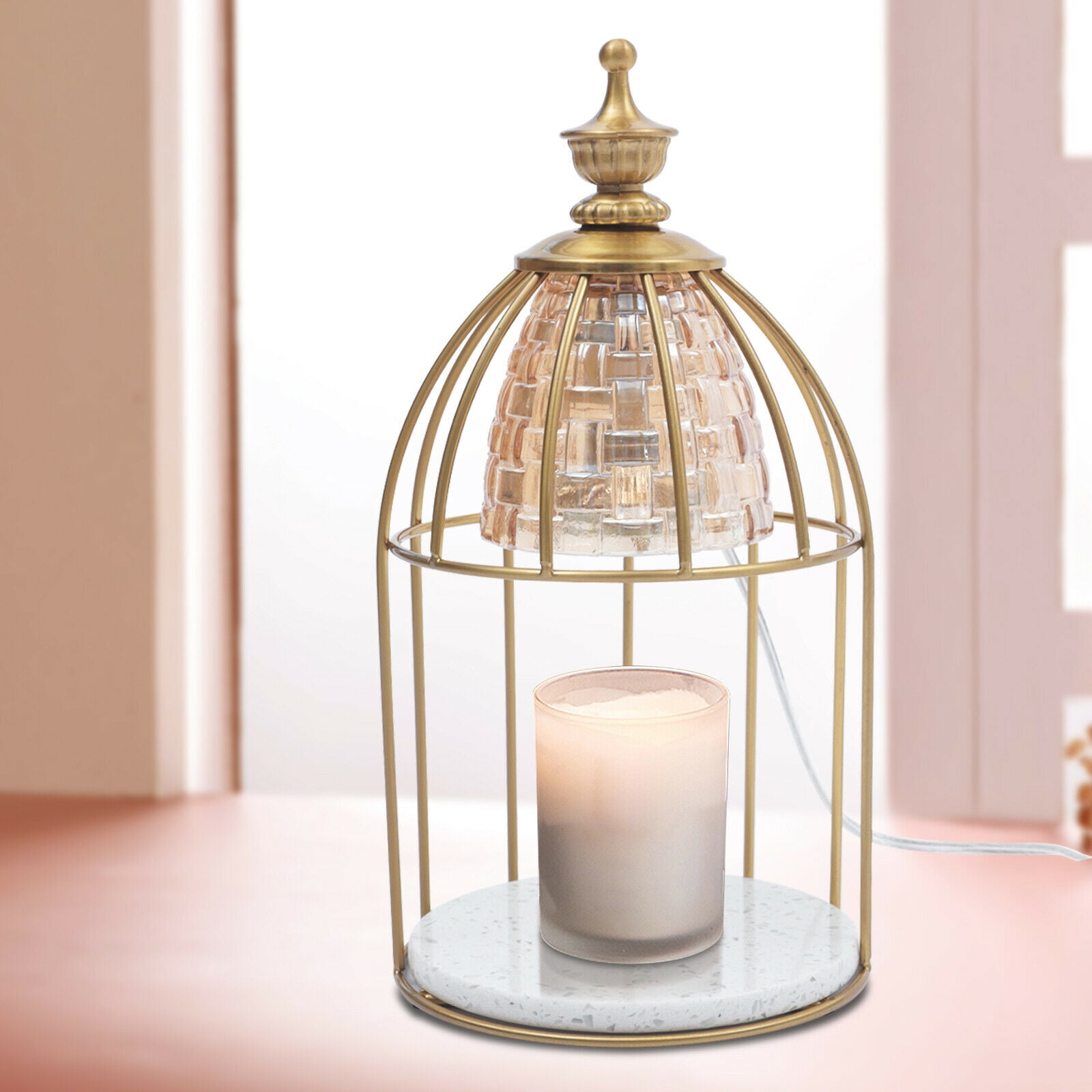 MONIPA Bird Cage Style Wax Melting Light Electric Candle Warmer