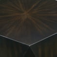 thumbnail image 3 of Uttermost Volker Small Geometric Wood Coffee Table in Worn Black, 3 of 7