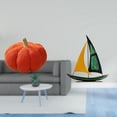 thumbnail image 2 of Cojín de calabaza de Halloween, figura de , escultura de hierro, material suave, adecuado para regalar, decoración del hogar, oficina, dormitori, 2 of 8