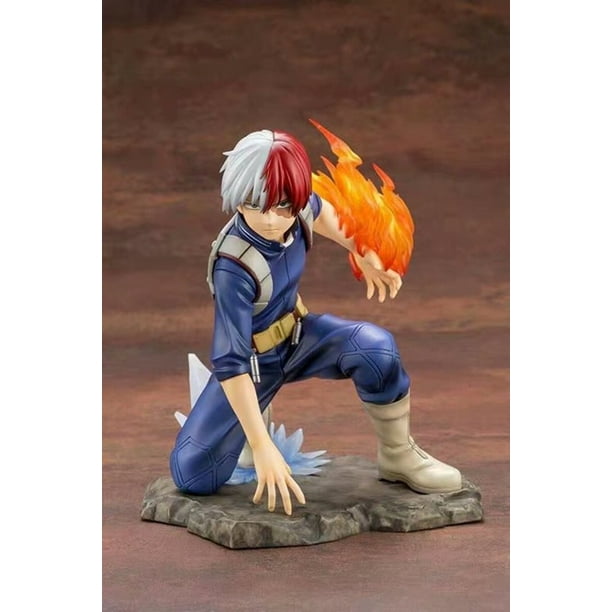 Artfx - My Hero Academia Figura Izuku Midoriya Shoto Todoroki Bakugou Katsuki Figura de acción coleccionable Modelo Juguetes Muñecas Regalo zhangmengya LED