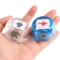 thumbnail image 3 of Acrylic Round Corner Dices 6 Sided Table Game Dices Smooth Enduring, 3 of 12