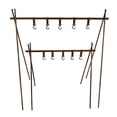 thumbnail image 4 of Collapsible Camping Hanging Rack Portable Cookware Hanger Stand Rack Storage, 4 of 8