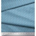thumbnail image 3 of Soimoi Blue Rayon Fabric Geometrical Star Geometric Print Sewing Fabric Yard 56 Inch Wide, 3 of 5