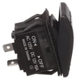 thumbnail image 4 of Seachoice Non-Illuminated Rocker Switch, SPST, 2 Terminal, On/Off, Black, 4 of 5