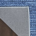thumbnail image 3 of Nourison Nourison Washables 5'2" x 7' Blue Modern Indoor Non-Slip Flatweave Rug, 3 of 9