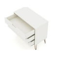 thumbnail image 6 of Manhattan Comfort Rockefeller Wood Dresser and Nightstand in White, 6 of 11