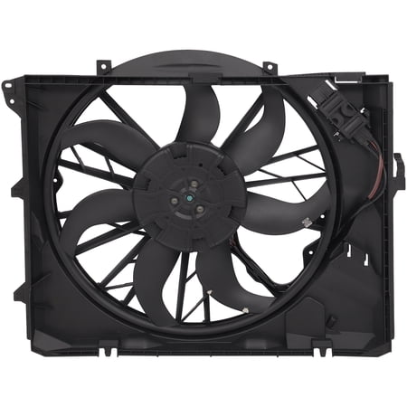 CCIYU Radiator or Condenser Cooling Fan Fit for 2007-2013 for 328i 2009-2012 for 328i xDrive