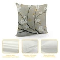 thumbnail image 4 of Nawypu  Floral Pillow Case an Gray Plum Blossom Flower Pattern Printed Pillowcases/Pillow Shams -  Standard, 4 of 5