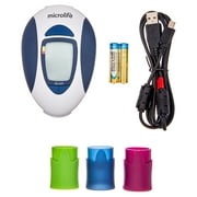Microlife (Deluxe Kit) Digital Peak Flow Meter PEF / FEV1 / Early Asthma Attack Detection