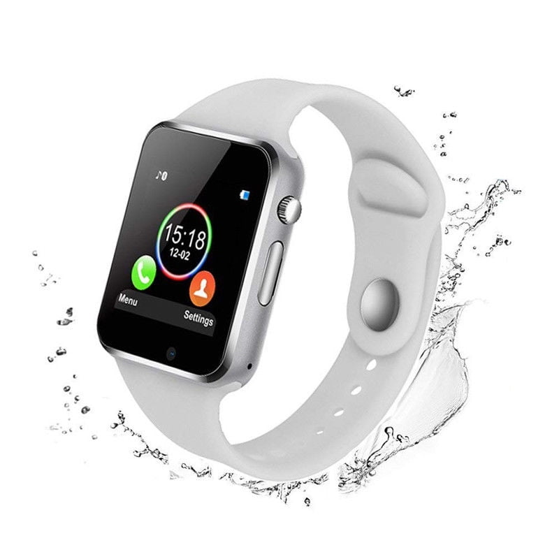 Smart Wrist Watch Bluetooth GSM Phone for Android Samsung iPhone Color white Walmart