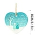 thumbnail image 3 of Adorno Festivo, Vidrio Marino Decorativo, Esfera Navideña con Marco Redondo Dorado, Decoración con Tema de Playa, 8cm para Árbol de Navidad, Regalo de Amistad, 3 of 6