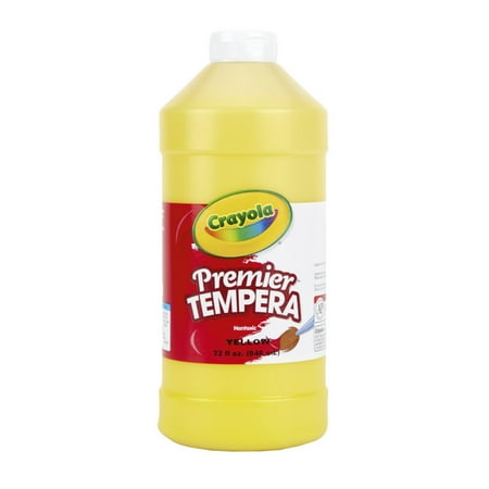 UPC: 0071662598341 | Crayola Premier Tempera Paint  Yellow  Pint