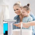 thumbnail image 2 of Touchless Soap Dispenser with Motion Sensor, Automatic Hand Sanitizer Dispenser with LED Display, 15.2 oz Capacity Foam Soap Dispenser, Battery Operated Wall Mount or Countertop, 2 of 5