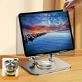 thumbnail image 2 of Foldable Mobile Phone Holder 360 Degree Rotating Hollowed Tablet Stand Holder Anti, 2 of 5