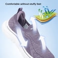thumbnail image 3 of Mocasines Malla Planos Casuales para Correr Unisex Ligero Senderismo, 3 of 9