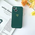 thumbnail image 7 of for iPhone 14 Case Cute Slim Shockproof Phone Case with Wireless Charging Support and Protection, Green, 7 of 7