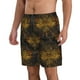 thumbnail image 2 of Balery Gold Dragonfly Mandala Traje de Baño Estilo Hawaiano para Hombre, Shorts de Secado Rápido con Bolsillos-3X-Large, 2 of 6