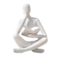 thumbnail image 5 of Thinker estatua decoración adornos artesanías figuras estilo nórdico coleccionables resina escultura arte figurita para regalo estante estudio hogar 85 cm x 6 cm x 115 cm Macarena Figura Lector abstracto, 5 of 8