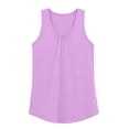 thumbnail image 3 of WHEANG Workout Tank Tops for Women Quick Dry Loose Racerback Tank Tops for Women Sleeveless Running Athletic Tops Breathable Summer Tank Tops Womens Summer Tops Light Violet L 2026 Sales Under $5, 3 of 4