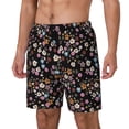 thumbnail image 2 of Balery Daisies Flowers Mens Swim Trunks Swim Shorts for Men Quick Dry Inseam Beach Shorts with Compression Liner Pocket-X-Large, 2 of 9