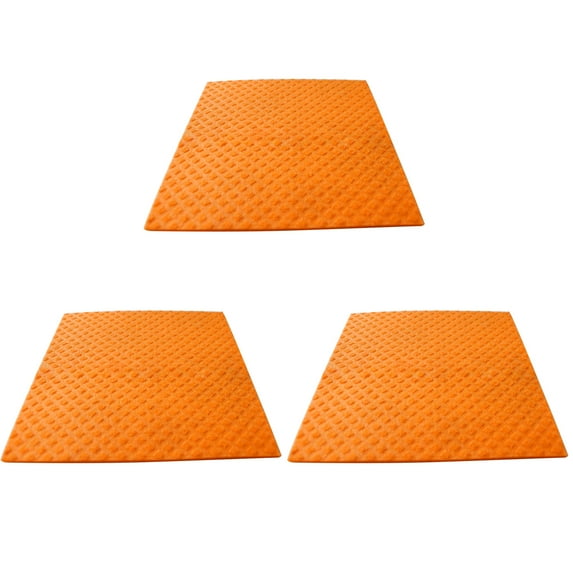 Kripyery 3Pcs Dish Cloths Soft-touching Fast Drying Fiber Strong Absorbent Dish Rags for Kitchen