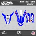 thumbnail image 4 of Kalair GFX Graphics Kit for Ycf 50A (2022-2023) Lethal Series, 4 of 5