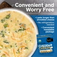 thumbnail image 6 of Healthier Comforts Organic White Cheddar Cheese Powder 7oz | Gluten Free, Kosher, Keto-Friendly, Non-GMO, Antibiotic & Hormone Free | Popcorn Seasoning, Mac and Cheese, Pasta & Sauces, 6 of 8