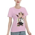 thumbnail image 2 of Women's Basic Short Sleeve T-Shirt Demon Slayer: Koiju and Nidouzi, 2 of 6