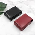 thumbnail image 2 of Pu Leather Lipstick Bag With Mirror Touch Up Makeup Small Capacity Makeup Storage Bag Portable High Quality Dustproof Mini Cosmetic Pouch Daily Outing, 2 of 8