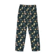 thumbnail image 3 of Lsque Dinosaur In The Space Print Men's Pajama Pants, Lounge Pant - Comfortable Home Wear,Elastic Waistband, Stylish Design-Small, 3 of 9