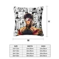 thumbnail image 4 of Record Of Ragnarok Qin Shi Huang Home Made Decorative Cushion Covers Pillow Covers 2 Pack, 4 of 6