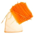 thumbnail image 1 of CIMAXIC Party 50Pcs Drawstring Jewelry Bags Drawstring Candy Gift Bags Party Favor Storage Mesh Bags,7.87"X11.81"X0.04", 1 of 5