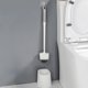 thumbnail image 1 of Fiudx Cepillo de Baño con Mango Ergonómico y Mango Largo, Cerdas Resistentes Que No Rayan, Diseño Compacto para Colgar En La Pared, Fácil de Guardar., 1 of 6