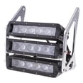 thumbnail image 4 of Maoww Motorcycle Three-tier LED Modified Headlights Fairing For MSX125 Silver, 4 of 9