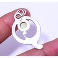 thumbnail image 2 of Lemon Chrysophrase Gemstone 925 Sterling Silver Handmade Bali Pendant 1.68" A324, Beautiful Jewelry For Woman, New Year Sale, Valentin's Day Gift, 2 of 2