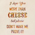 thumbnail image 2 of CafePress - CHEESE Tote Bag - Unisex Canvas Tote Bag, Beige, 1-Piece, 2 of 6