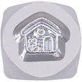 thumbnail image 6 of 6mm 1/4" House Metal Design Stamps Punch Stamping Tool - Electroplated Hard Carbon Steel Tools to Stamp/Punch Metal Jewelry Leather Wood, 6 of 7