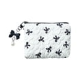 thumbnail image 2 of UNLLLL High End Bow Shaped Cosmetic Bag, Small Capacity Lipstick Pouch and Cute Coin Purse, Portable Mini Makeup Organizer with Zipper, for Travel and Daily Carry (White), 2 of 6
