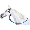 thumbnail image 2 of Horse Knotted Roping Western Barrel Reins Nylon Braided Rein Teal 607129, 2 of 5