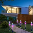 thumbnail image 4 of Luz solar de la bandera estadounidense Patio de luz Jardín de la casa Decoración del patio Wmkox3943yii hfskjfh3936, 4 of 9