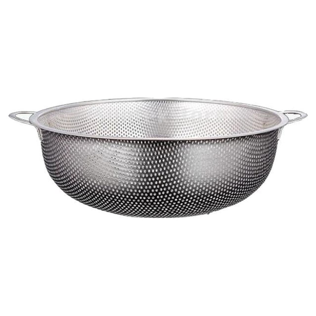 Colador de material acero Inoxidable de Escurridor de Vajilla Apto para Lavavajillas 38cm